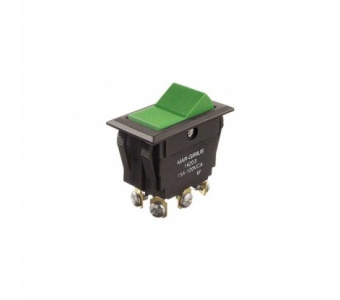 Interruptor de Tecla Plástica - Bipolar 15A