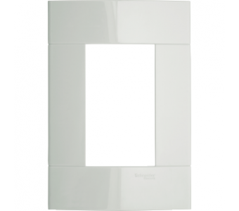 Placa 3 postos Verde Allegro