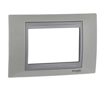 Placa alumínio blanco tecno