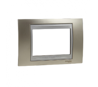 Placa alumínio níquel mate